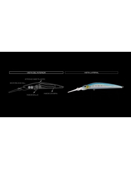 DEEP TRACKER 105F TROLLING MINNOW DE CINNETIC DEEP TRACKER 105F TROLLING MINNOW DE CINNETIC