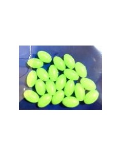 PERLA BLANDAS OVAL FLURESCENTE SIZE 8MM