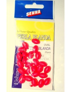 PERLA BLANDAS OVAL ROSA SIZE 8X12MM