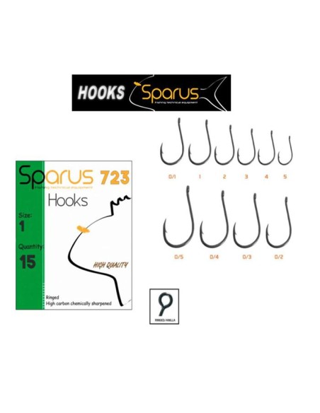 SPARUS 723 HOOKS 1