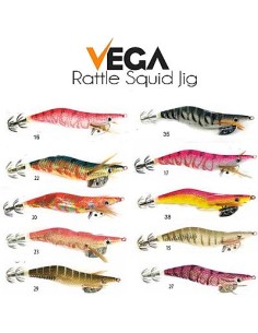 VEGA RATTLE SQUID JIG 3 5 COLOR 22