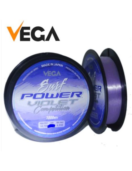 VEGA SURF POWER VIOLET COMPETITION 0 22MM 1000M