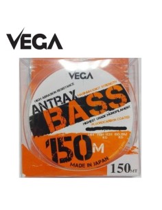 VEGA ANTRAX BASS FLOUROCARBON COATED 0.23MM