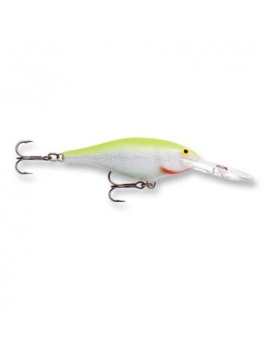 RAPALA SHAD RAP SILVER FLUORESCENT CHARTREUSE