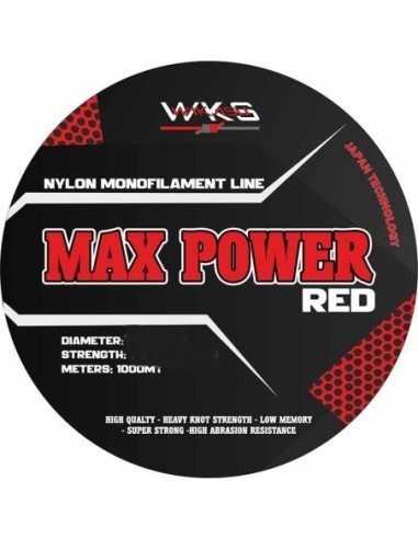 WAKASU MAX POWER RED 0 148MM 1000MT