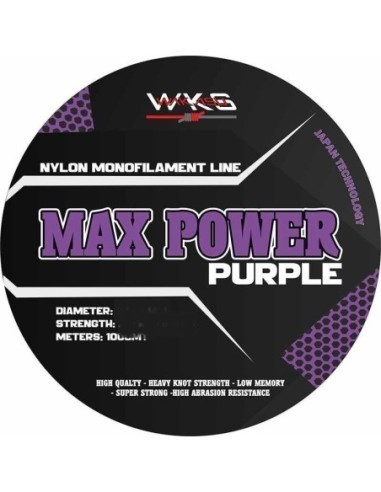 WAKASU MAX POWER PURPLE 0 148MM 1000MT