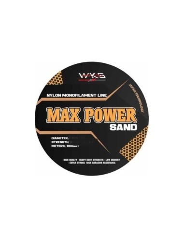 WAKASU MAX POWER SAND 0 187MM 1000MT