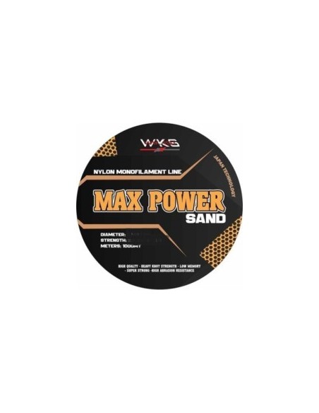 WAKASU MAX POWER SAND 0 187MM 1000MT