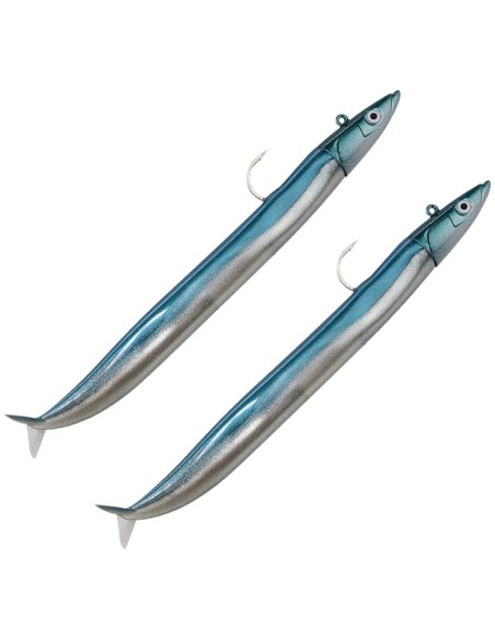CRAZY SAND EEL 100 10GR VERT NACRÉ