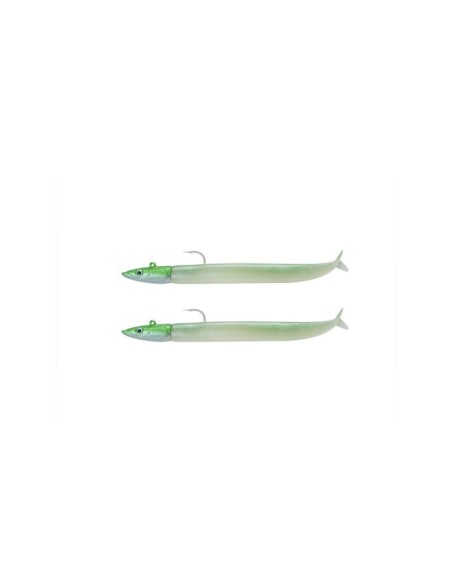 CRAZY SAND EEL 100 10GR PEARL GREEN 