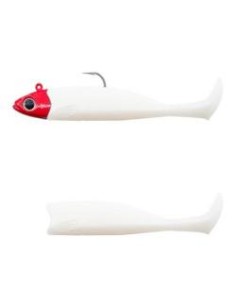 MASTER SHAD 75MM 6GR WHITE COCO/RED