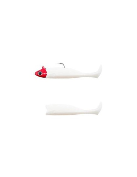 MASTER SHAD 75MM 6GR WHITE COCO/RED