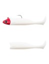 MASTER SHAD 75MM 6GR WHITE COCO/RED