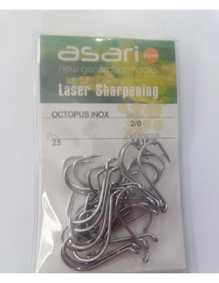 ASARI LASER OCTOPUS INOX Nº2/0