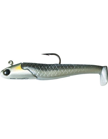 FISHUS SHAD ATTACK 5GR GRIS Y BLANCO