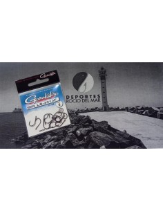 GAMAKATSU LS-3313F NEW LABEL EYED HOOKS BLACK 6