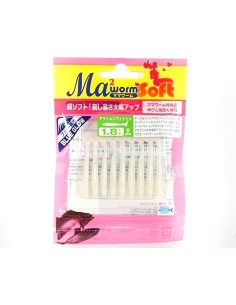 MA 2 WORM SOFT 1.8MM 9 PIEZAS BLANCO