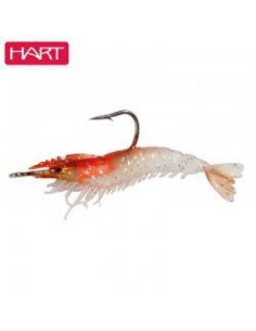 HART RSF BIG SHRIMP 100MM 6.5GR ROJO Y BLANCO 