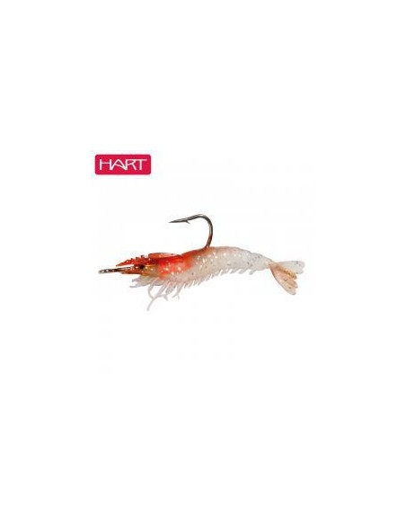 HART RSF BIG SHRIMP 100MM 6 5GR ROJO Y BLANCO 