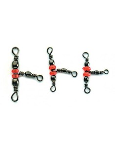 EMERILLÓN TRIPLE DURAFLOT CON BOLAS ROJAS Nº10 